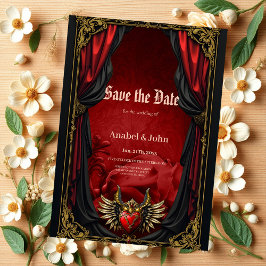 Gothic Romantik, passionens hjärta. Spara Datumet