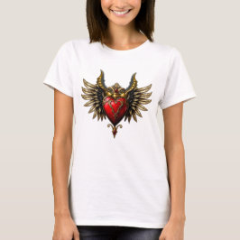 Gothic Romantik, passionens hjärta. T Shirt