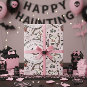 Gothic Rosa Victorian Rocking Horse Baby Shower Presentpapper