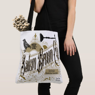 Gothic Salem Broom Co. Canvas Tote Bag Tygkasse