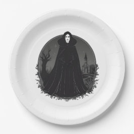 Gothic Salem Witch vid midnatt