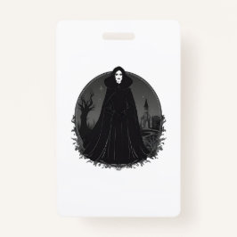 Gothic Salem Witch vid midnatt