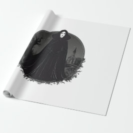 Gothic Salem Witch vid midnatt Presentpapper