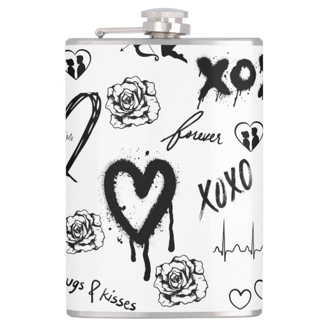 Gothic Seamless Mönster Fickplunta (Framsidan)