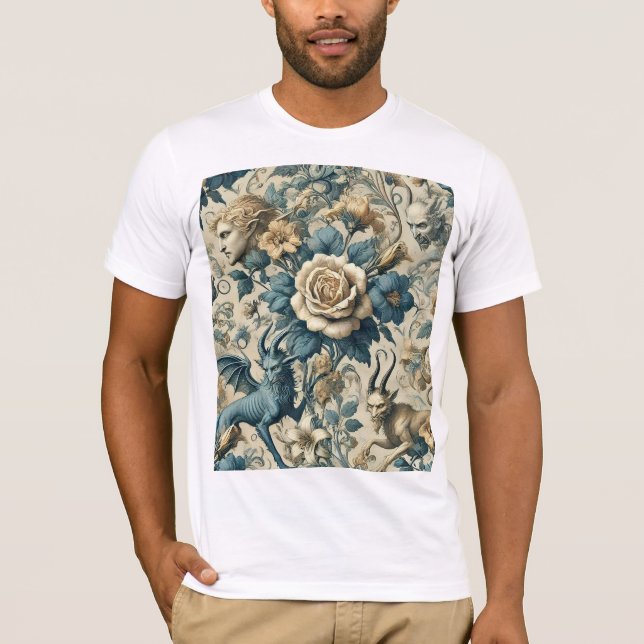 Gothic Serenade – Gothic Wearable Art T Shirt (Framsida)