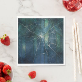 Gothic Silver Webben Distress Pappersservett