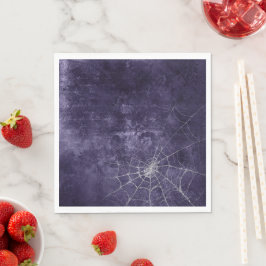 Gothic Silver Webben Distress Pappersservett