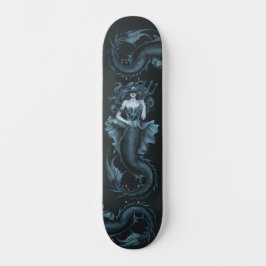 Gothic Sjöjungfru Haunting Menace Mini Skateboard Bräda 18,5 Cm