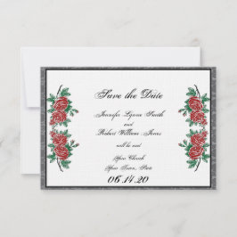 Gothic Skeleton Händer Ro Bröllop spara datum Spara Datumet