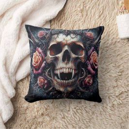 Gothic Skull adad med Ro Kudde