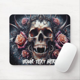 Gothic Skull adad med Ro Musmatta