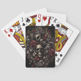 Gothic Skull Casinokort