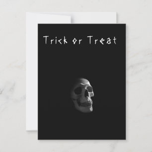 Gothic Skull Horror Goth Döth Vykort