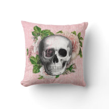 Gothic Skull med Rosa ros | Reversibel