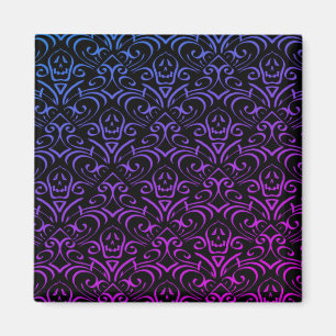 Gothic Skull Mönster Magnet