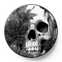 Gothic Skull Mörk Witch Spooky