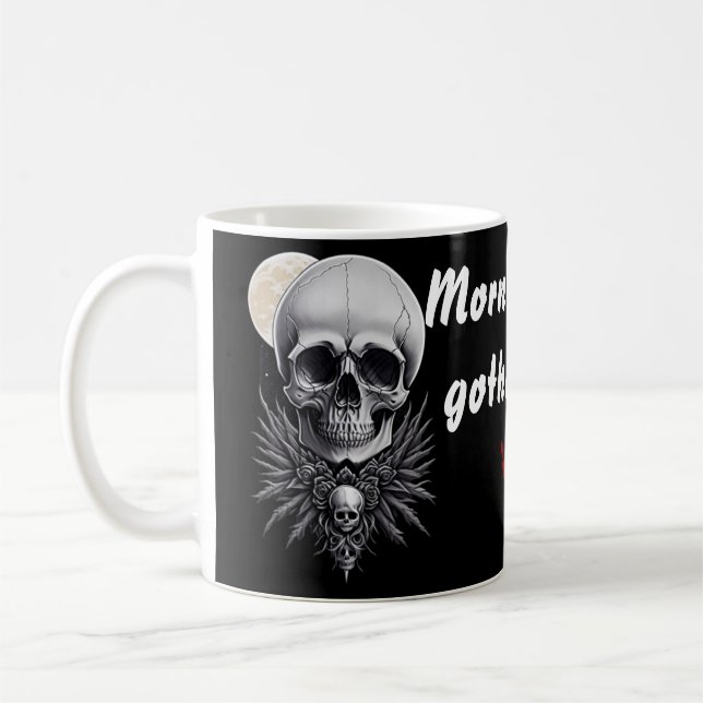 Gothic Skull Mugg (Vänster)