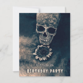 Gothic Skull-solrosor RIP till hennes 20-årsbudget