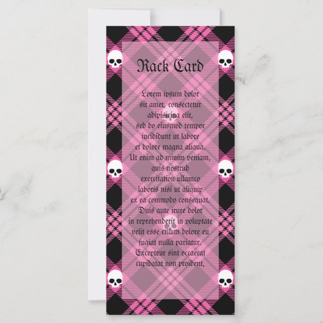 Gothic Skull Tartan Play (Framsida)