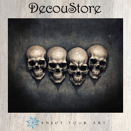 Gothic Skulls Collection Decoupage