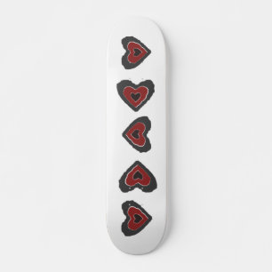 Gothic Smälter Kärlek Heart Skateboard