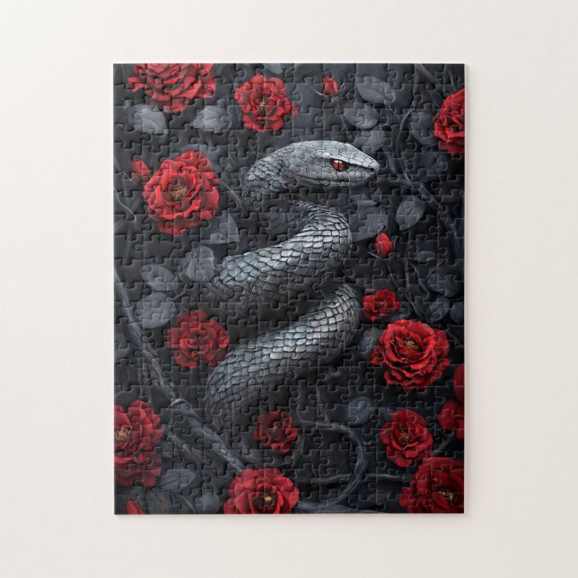 Gothic Snake och Ro Pussel (Vertikal)