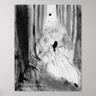 Gothic Snö White poster