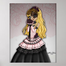 Gothic Snöre Bride - Blonde