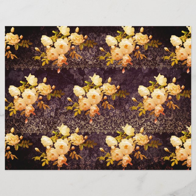 Gothic Snöre med Ro papper (Framsida)