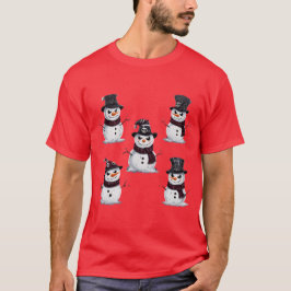 Gothic Snowman T Shirt