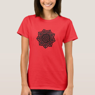 GOTHIC SOL Black Celtic Knots T Shirt