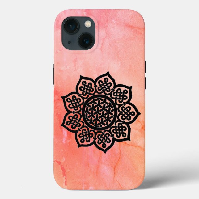 GOTHIC SOL Black Rosa Red Celtic Knots (Baksida)