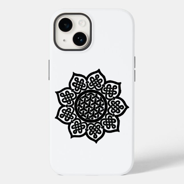 GOTHIC SOL Black White Celtic Knots (Baksida)