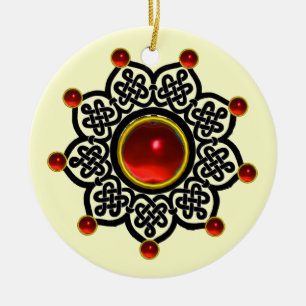 GOTHIC SOL GEM JULGRANSPRYDNAD KERAMIK