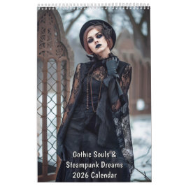 Gothic Souls & Steampunk Dreams – 2026 Calendar Kalender