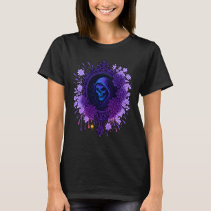 Gothic Spegel Grim Reaper Art T Shirt