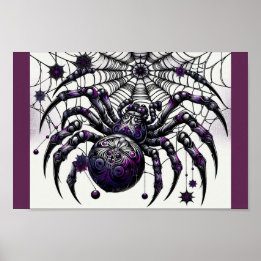 Gothic Spider: Halloween Webben of Intrigue Poster