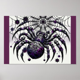 Gothic Spider: Halloween Webben of Intrigue Poster
