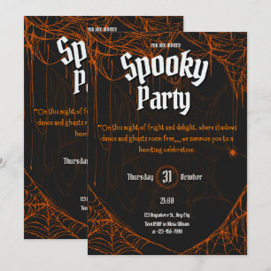 Gothic Spooky Halloween fest Inbjudan
