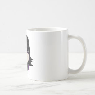 Gothic Spy Woman i Lila Kaffemugg