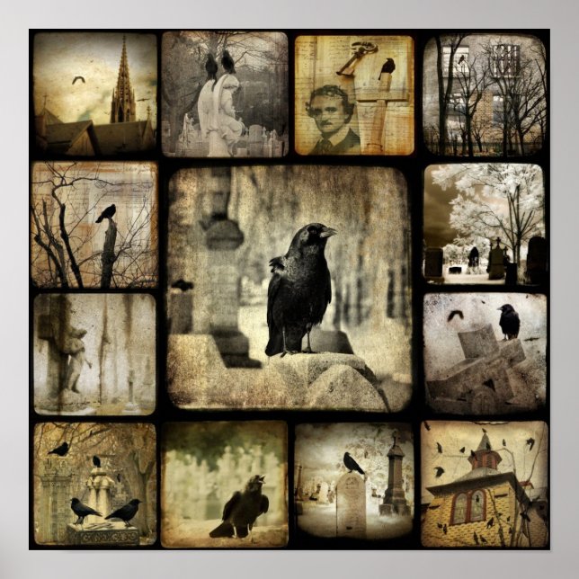 Gothic Squares Poster (Framsidan)