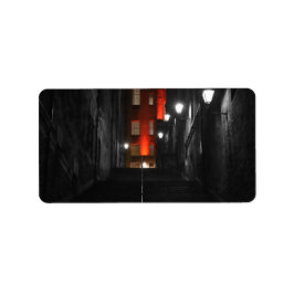 Gothic Staircase Adressetikett