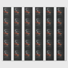 Gothic Staircase Wrapping Paper Presentpapper