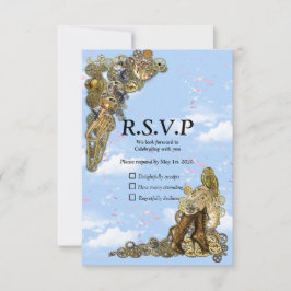 Gothic - Steampunk OSA på Guld-läder