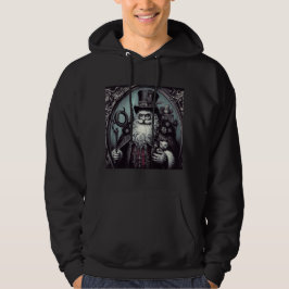 Gothic Steampunk Santa Hoodie