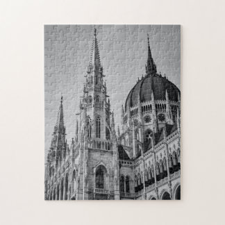 Gothic Stil Cathedral Budapest Hungary Landmark Pussel