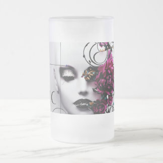 Gothic Stil Tiara Art - Fierce Protection Deign- Frostat Ölglas