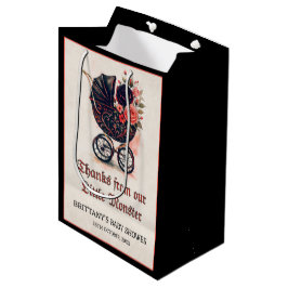 Gothic Stroller Halloween Baby Shower