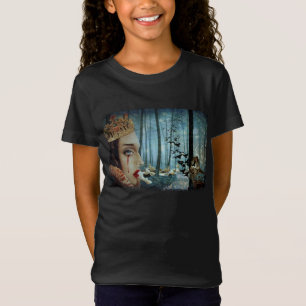 Gothic Surreal Unique Collage Ledsen Queen of Hear T Shirt