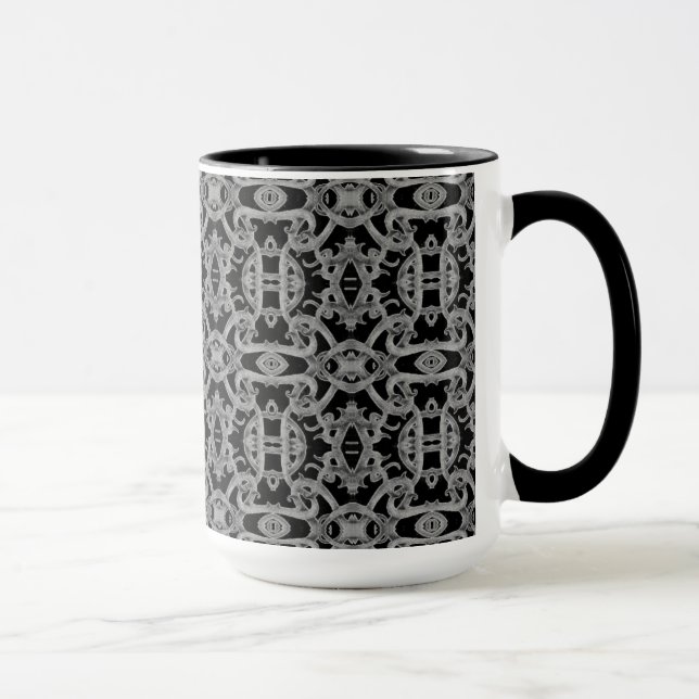 GOTHIC Svart hög kopp (Höger)